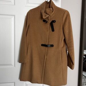 Ralph Lauren women's Wool Blend Buckle Collar Coat - size 4 pre-owned